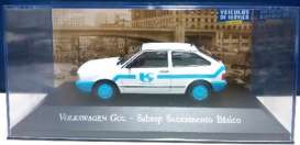 Volkswagen  - Gol white/blue - 1:43 - Magazine Models - magVSB15 | The Diecast Company
