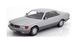 Mercedes Benz  - 560 SEC 1980 silver - 1:18 - KK - Scale - 180332 - kkdc180332 | The Diecast Company
