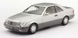 Mercedes Benz  - 600 SEC 1992 silver - 1:18 - KK - Scale - 180342 - kkdc180342 | The Diecast Company