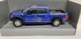 Ford  - F-150 Raptor  2017 blue - 1:32 - Motor Max - 73672 - mmax73672b | The Diecast Company