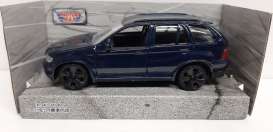 BMW  - X5 dark blue - 1:43 - Motor Max - 4023 - mmax4023 | The Diecast Company
