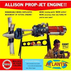 Engine  - Allison Turbo Prop  - 1:10 - Atlantis - AMCH1551 - AMCH1551 | The Diecast Company
