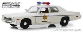 Dodge  - Monaco 1975 white - 1:24 - GreenLight - 84094 - gl84094 | The Diecast Company