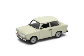 Trabant  - 601 cream - 1:24 - Welly - 24037 - welly24037cr | The Diecast Company