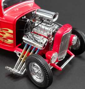 Ford  - Hot Rod *Flamethrower* 1932 red/flames - 1:18 - Acme Diecast - 1805016 - acme1805016 | The Diecast Company