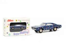 Dodge  - Charger blue - 1:90 - Schuco - 5709 - schuco5709 | The Diecast Company