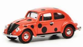 Volkswagen  - Beetle red/black - 1:64 - Schuco - 20169 - schuco20169 | The Diecast Company