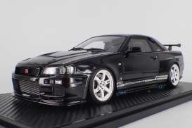 Nissan  - GT-R black - 1:18 - Ignition - IG1473 - IG1473 | The Diecast Company