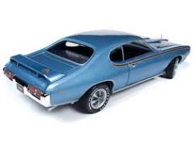 Pontiac  - GTO Judge 1969 blue - 1:18 - Auto World - AMM1171 - AMM1171 | The Diecast Company