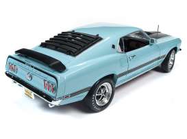 Ford  - Mustang Mach 1 1969 violet - 1:18 - Auto World - AMM1181 - AMM1181 | The Diecast Company