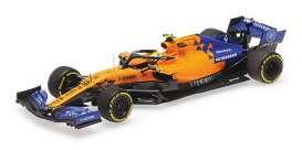 McLaren  - MCL34 2019 orange/blue - 1:43 - Minichamps - 537194304 - mc537194304 | The Diecast Company