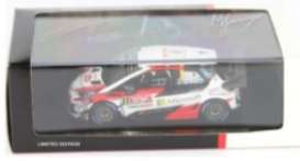Toyota  - Yaris 2018 white/red/black - 1:43 - Spark - TOY13143T - spaTOY13143T | The Diecast Company
