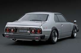 Nissan  - Skyline 2000GT silver - 1:18 - Ignition - IG1083 - IG1083 | The Diecast Company