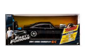 Dodge  - Charger R/T *Radio Control* 1970 black - 1:24 - Jada Toys - 97044 - jada253203019 | The Diecast Company