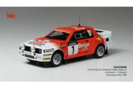 Toyota  - Celica 1985 red/white - 1:43 - IXO Models - rac282 - ixrac282 | The Diecast Company