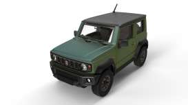 Suzuki  - Jimny JB74 2018 jungle green - 1:64 - BM Creations - 64B0005 - BM64B0005 | The Diecast Company