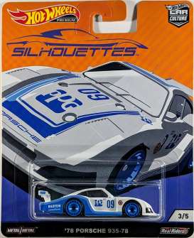 Porsche  - 935-78 1976 white/blue - 1:64 - Hotwheels - FYN67 - hwmvFYN67 | The Diecast Company