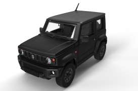 Suzuki  - Jimny JB74 2018 bluish black pearl 3 - 1:64 - BM Creations - 64B0010 - BM64B0010 | The Diecast Company