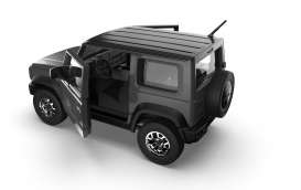 Suzuki  - Jimny JB74 2018 bluish black pearl 3 - 1:64 - BM Creations - 64B0010 - BM64B0010 | The Diecast Company
