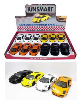 Lamborghini  - Murcialago LP640 2012 various - 1:38 - Kinsmart - 5317D - KT5317D | The Diecast Company