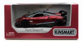 Pagani  - Huayra BC 2017 red - 1:36 - Kinsmart - 5400WF - KT5400WFr | The Diecast Company