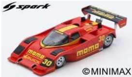 March  - 86G 1988 red/black - 1:43 - Spark - US050 - spaUS050 | The Diecast Company