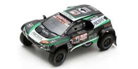 Peugeot  - 3008 DKR 2019 black/green - 1:43 - Spark - S5630 - spaS5630 | The Diecast Company