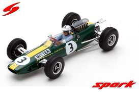 Lotus  - 25 1966 green - 1:43 - Spark - s7123 - spas7123 | The Diecast Company