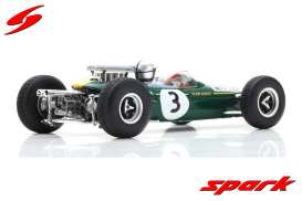 Lotus  - 25 1966 green - 1:43 - Spark - s7123 - spas7123 | The Diecast Company