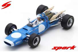 Matra  - MS11 1968 blue/white - 1:43 - Spark - s7184 - spas7184 | The Diecast Company