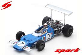 Matra  - Ms80 1969 blue/white - 1:43 - Spark - s7190 - spas7190 | The Diecast Company