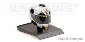 Helmet  - 2008 white/black - 1:10 - Minichamps - 315080086 - mc315080086 | The Diecast Company