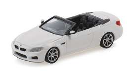 BMW  - M6 2015 white - 1:87 - Minichamps - 870027332 - mc870027332 | The Diecast Company