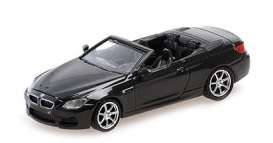 BMW  - M6 2015 black - 1:87 - Minichamps - 870027334 - mc870027334 | The Diecast Company