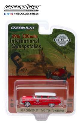 Chevrolet  - Two-Ten Townsman 1955 red - 1:64 - GreenLight - 30104 - gl30104 | The Diecast Company