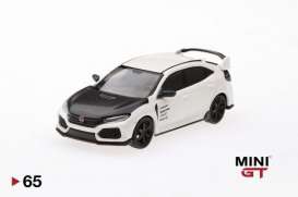 Honda  - Civic Type R white - 1:64 - Mini GT - mgt00065R - MGT00065rhd | The Diecast Company