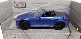 Mercedes Benz  - SLK55 AMG 2005 blue - 1:43 - Motor Max - 4070 - mmax4070 | The Diecast Company