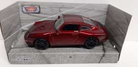 Porsche  - 911 metallic red - 1:43 - Motor Max - 4007 - mmax4007 | The Diecast Company