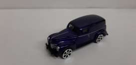 Ford  - Sedan Delivery 1940 blue - 1:64 - Motor Max - 6074 - mmax6074b | The Diecast Company