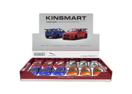 Jaguar  - XE SV Project 8 2018 various - 1:38 - Kinsmart - 5416D - KT5416D | The Diecast Company