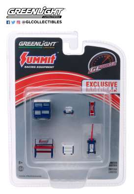 diorama Accessoires - 2019 blue/white/red - 1:64 - GreenLight - 13176 - gl13176 | The Diecast Company