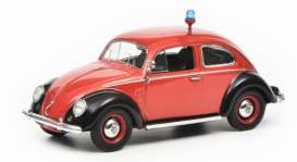 Volkswagen  - Beetle Ovali red - 1:43 - Schuco - 2589 - schuco2589 | The Diecast Company