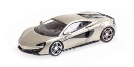 McLaren  - 570S silver - 1:87 - Minichamps - 870154540 - mc870154540 | The Diecast Company