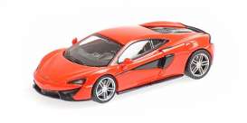 McLaren  - 570S red - 1:87 - Minichamps - 870154544 - mc870154544 | The Diecast Company