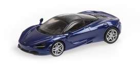 McLaren  - 720S blue - 1:87 - Minichamps - 870178720 - mc870178720 | The Diecast Company