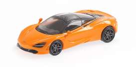 McLaren  - 720S orange - 1:87 - Minichamps - 870178721 - mc870178721 | The Diecast Company