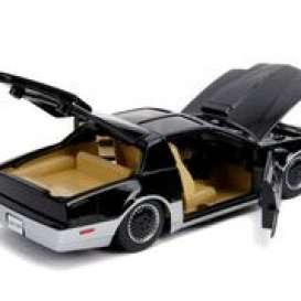 Pontiac  - Firebird *Knightrider KARR* 1982 black/silver - 1:24 - Jada Toys - 31115 - jada31115 | The Diecast Company
