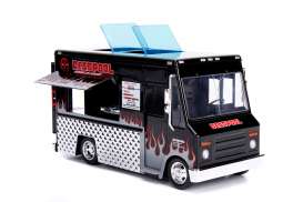 Deadpool  - Taco Truck 2016 black/silver - 1:24 - Jada Toys - 30540 - jada30540 | The Diecast Company