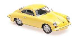 Porsche  - 356 Carrera 2 1963 yellow - 1:43 - Maxichamps - 940062361 - mc940062361 | The Diecast Company