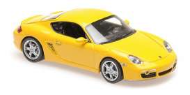 Porsche  - Cayman S 2005 yellow - 1:43 - Maxichamps - 940065620 - mc940065620 | The Diecast Company